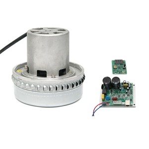 Brushless motor for vacuum cleaner in dry & wet circumstance